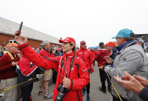 «Brunel» lidera la etapa con «Mapfre» y «Dongfeng» a su estela tras la salida