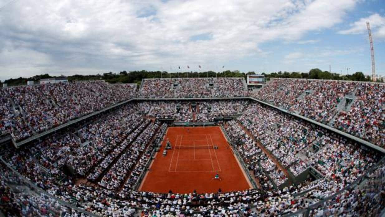 La pista central de Roland Garros
