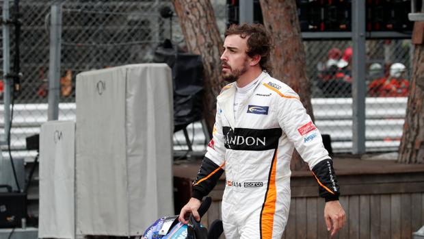 Primer abandono de Alonso en 2018