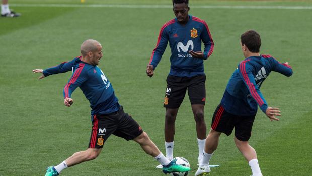 Lucas Vázquez, Asensio y Nacho ya están a las órdenes de Lopetegui