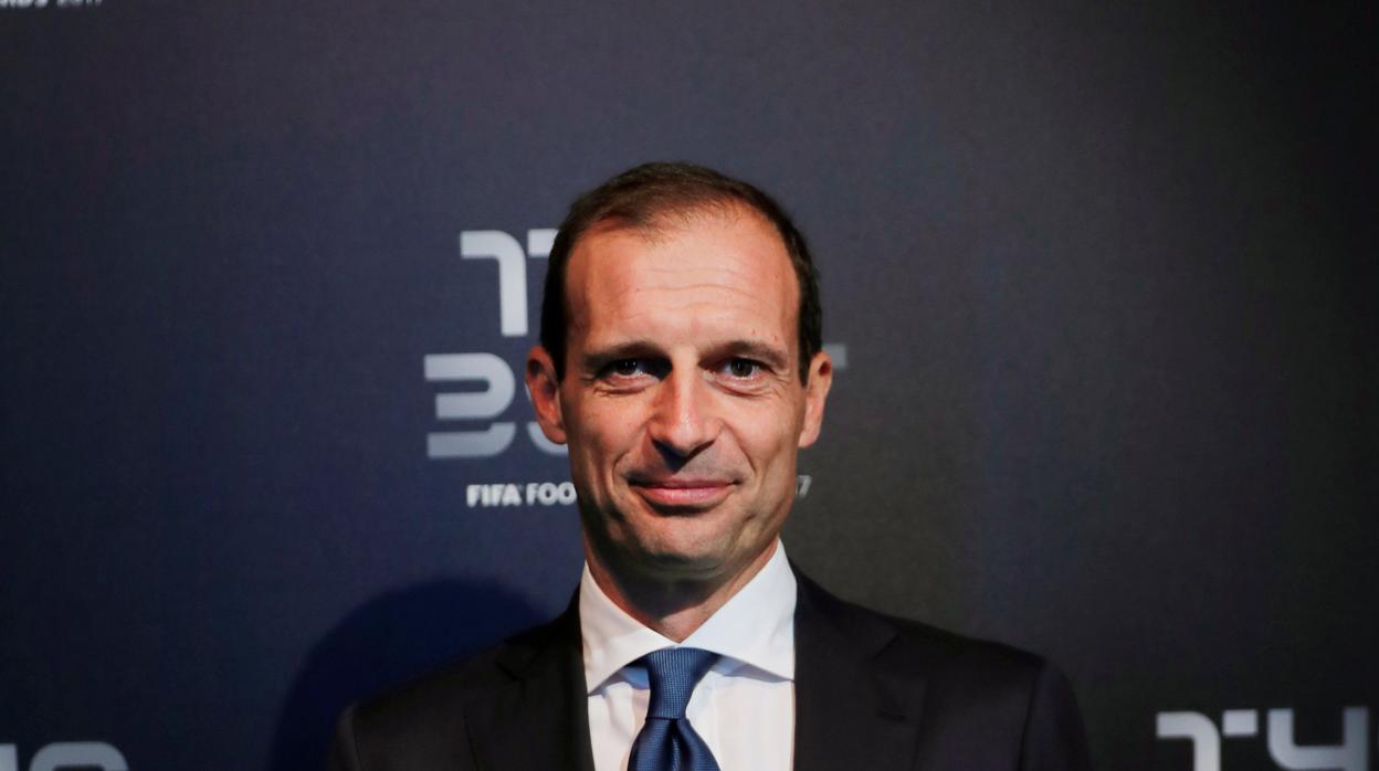 El entrenador de la Juventus, Massimiliano Allegri