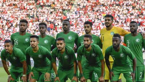 Once inicial de Arabia Saudí en un amistoso