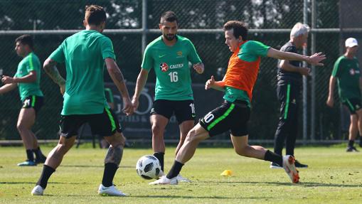 Entrenamiento de la selección australiana