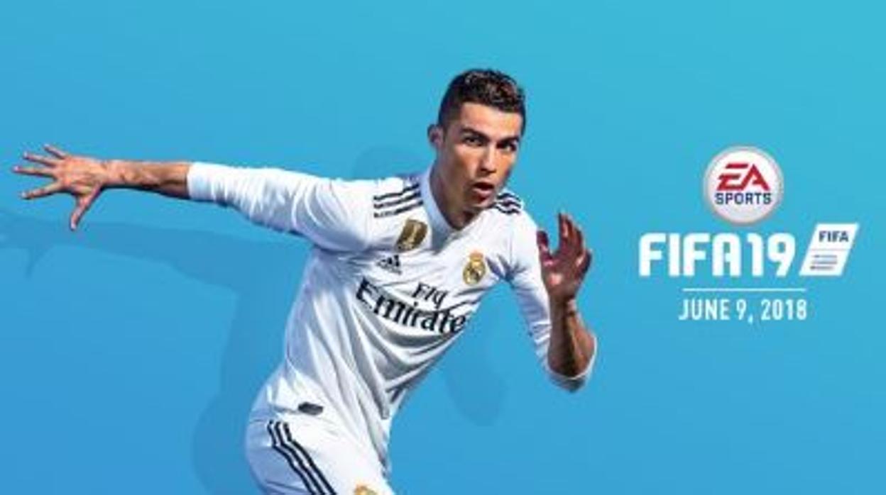 Cristiano, con la nueva camiseta del Madrid en la portada del FIFA 19
