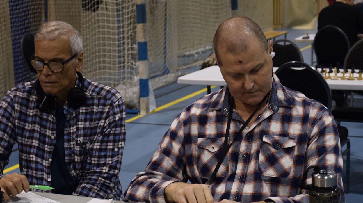 Stein Tholo Bjørnsen, (derecha), en el pasado campeonato de Noruega