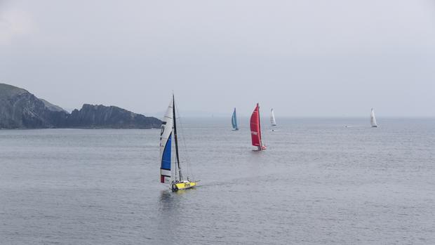 «Dongfeng», «Brunel» y «Mapfre» no se dan tregua desde la salida de Cardiff