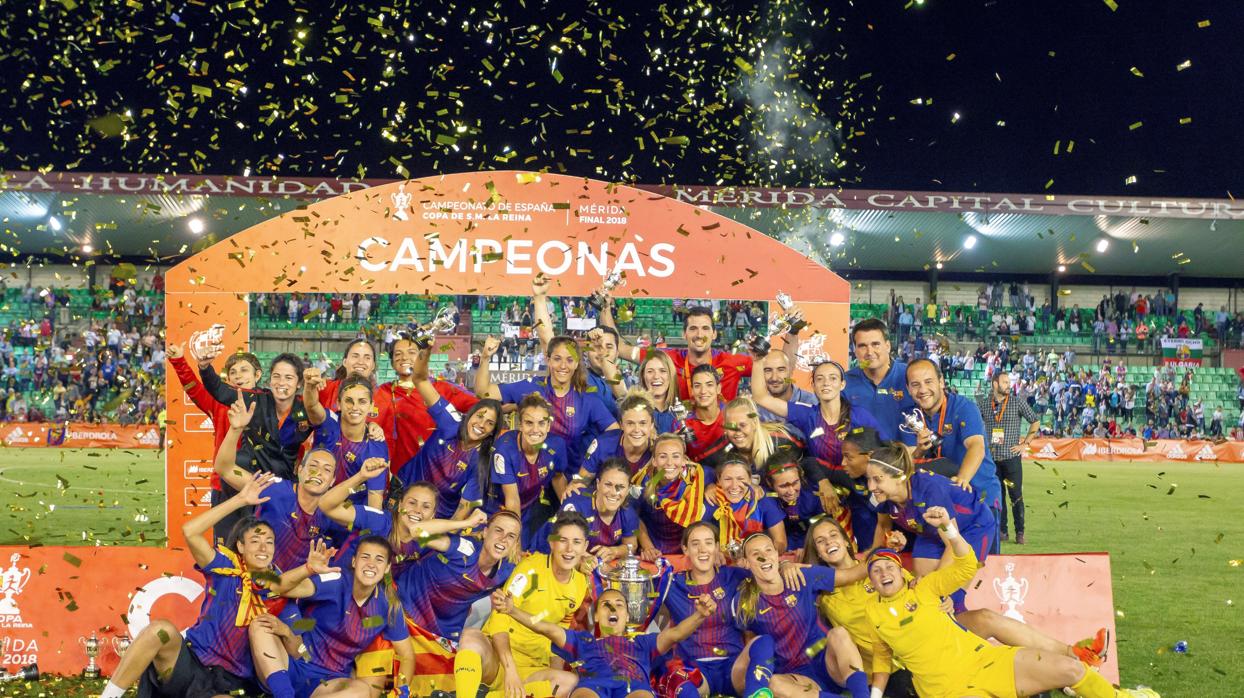 El Barcelona, campeón de la Copa de la Reina