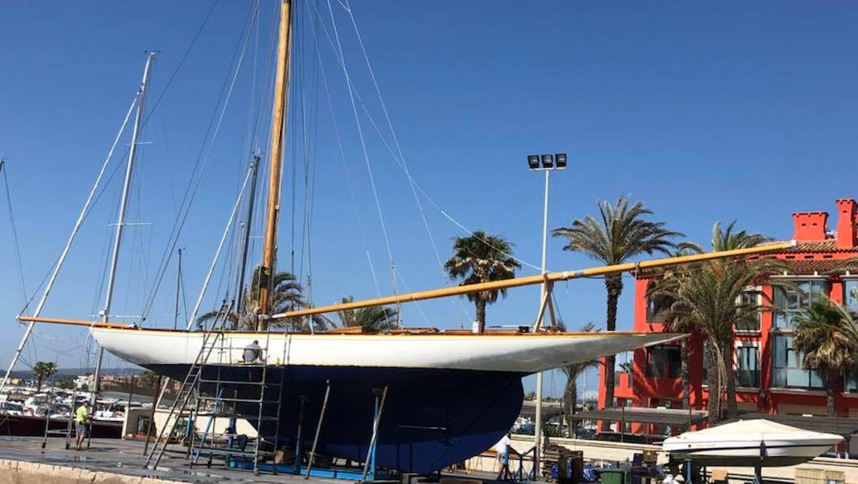 El «Hispania» ya está en condiciones para la I Marina Sotogrande Classic Week