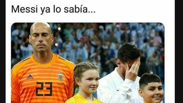 Los mejores memes del Argentina-Croacia