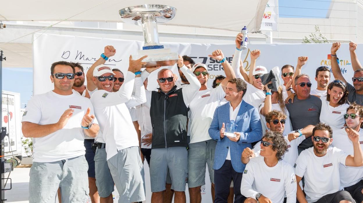 El «Luna Rossa» ganó en Zadar y se convirtió en rey de la Royal Cup