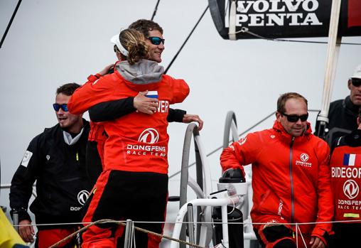 «Dongfeng» ganó la última manga gracias a las corrientes terrales y... la partida final