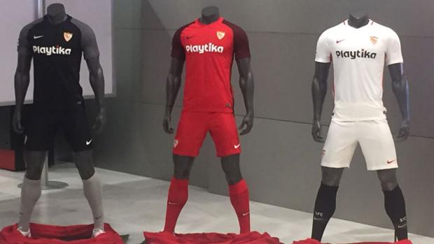 Así son las equipaciones Nike del Sevilla para la temporada 2018-19