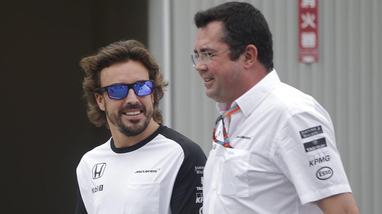 Alonso y Boullier, en una imagen de archivo