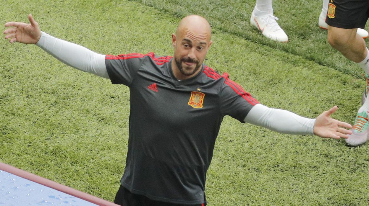 Reina, en la concentración de España en Rusia 2018