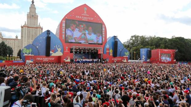 Rusia, orgullosa de su selección