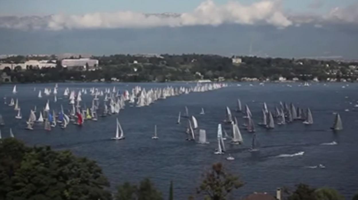 Victoria del veterano navegante suizo Chris Wahl en la Bol d’Or del lago Lemán