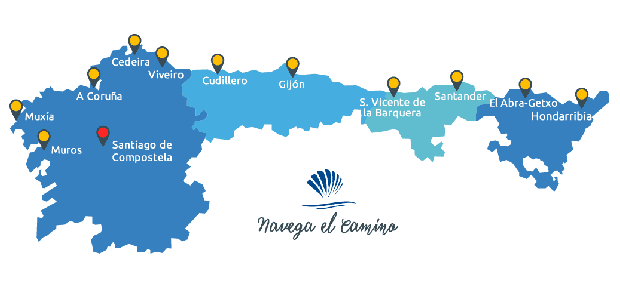 El Camino de Santiago por mar vuelve en el mes de julio