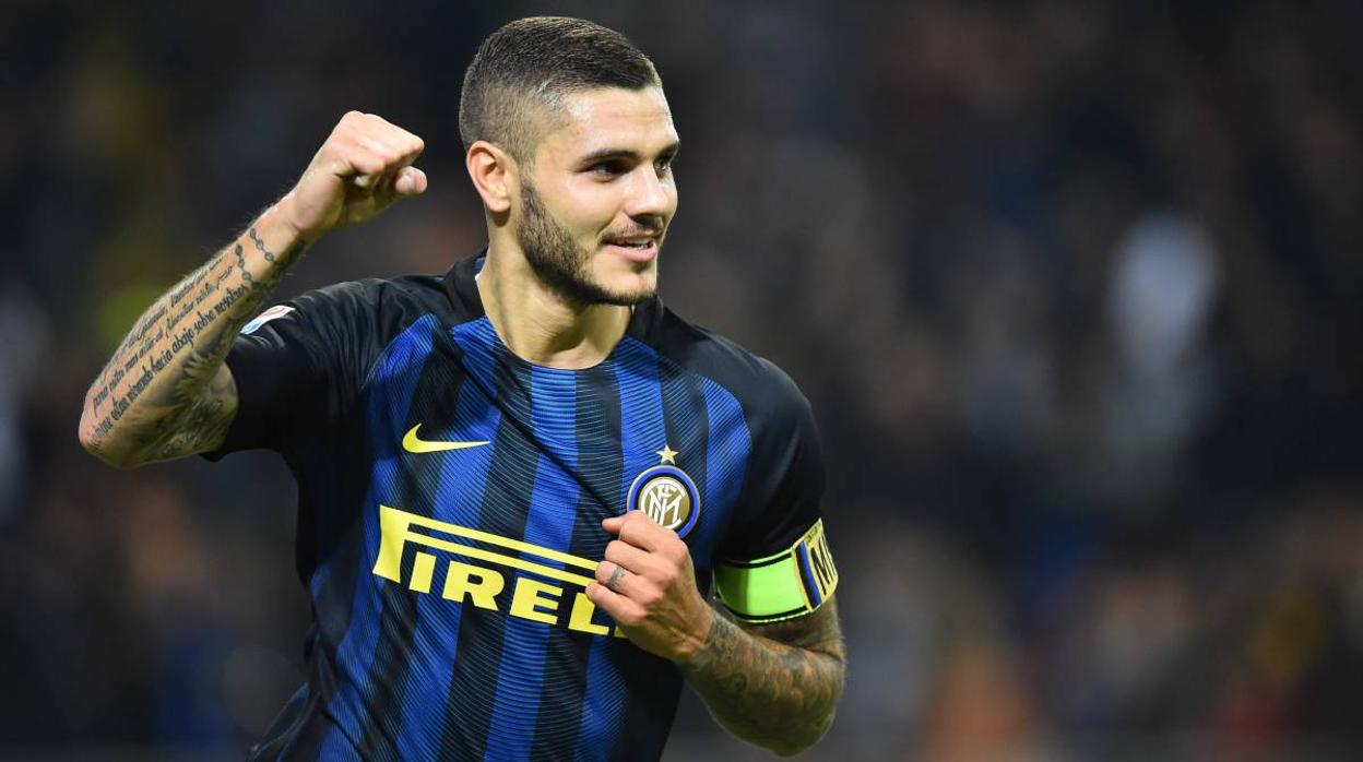 Mauro Icardi, delantero del Inter de Milán