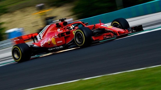 Vettel vuela en los entrenamientos del GP de Hungría