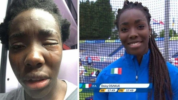 Lanzan un huevo a la italiana de origen nigeriano Daisy Osakue