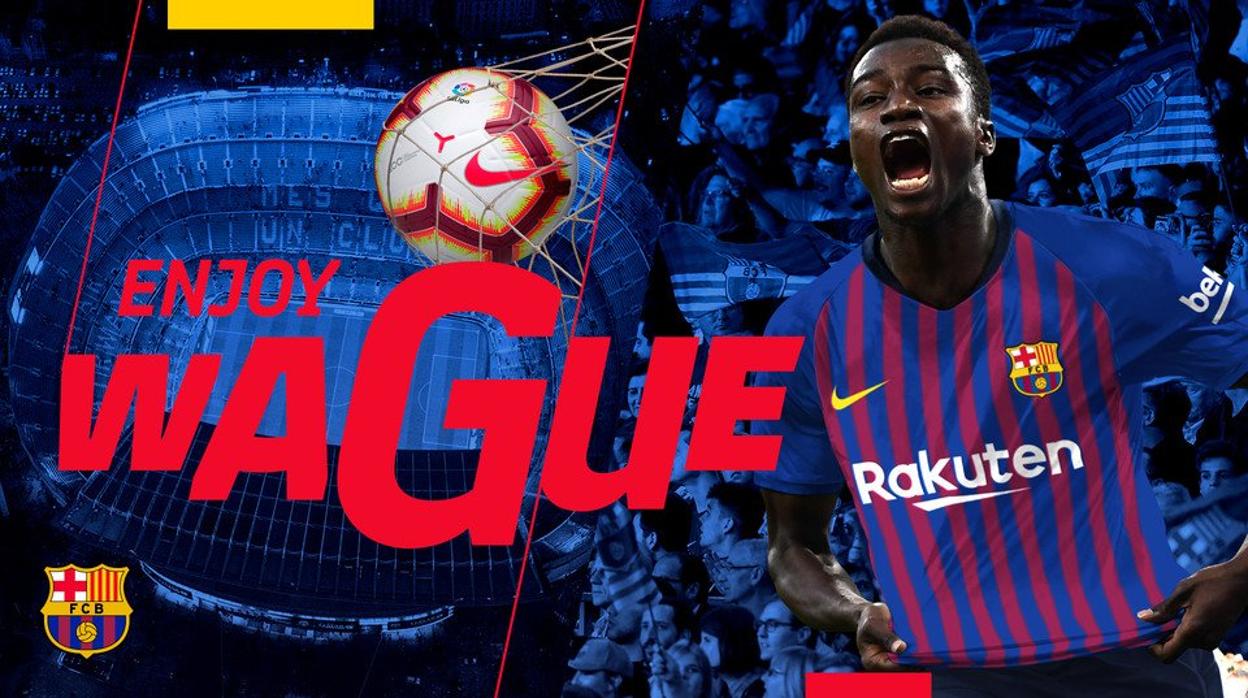 El Barça ficha a Moussa Wagué