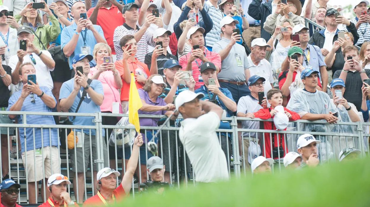 Tiger Woods, cuádruple ganador del PGA Championship, es el gran foco de atención en Misuri