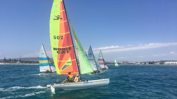 «Hack trick» de la embarcación de Jaime Brujó en Sotogrande