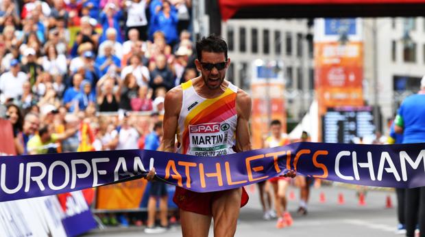 Histórico doblete en los 20 kilómetros marcha: Álvaro Martín, oro y Diego García Carrera, plata