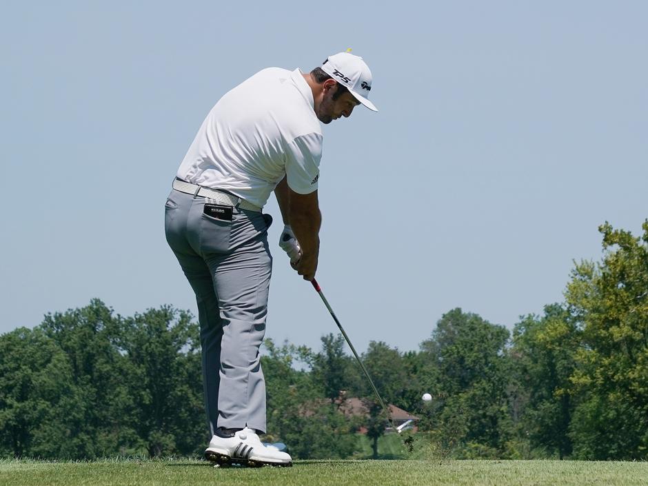 Jon Rahm está volando muy alto esta semana en el cuarto grande del año