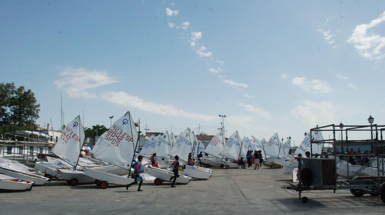 Instalaciones del Club Naútico de El Puerto