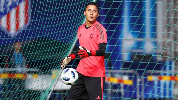 Keylor será el portero titular ante el Atlético