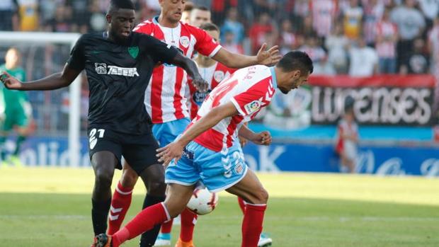 N'Diaye da el triunfo al Málaga en los minutos finales