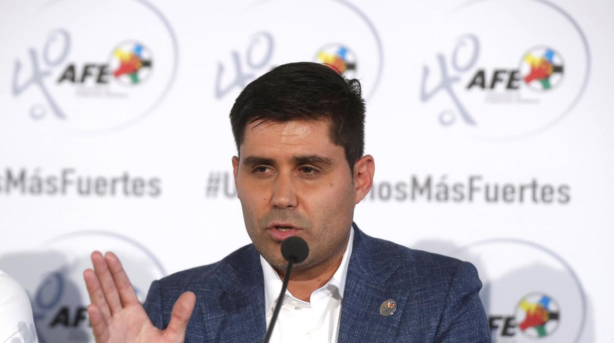 David Aganzo, exfutbolista y presidente de la AFE