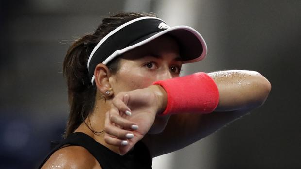 Muguruza no se encuentra