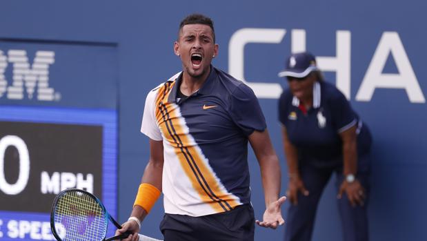 La polémica charla motivacional de un juez de silla a Kyrgios que revuelve el US Open