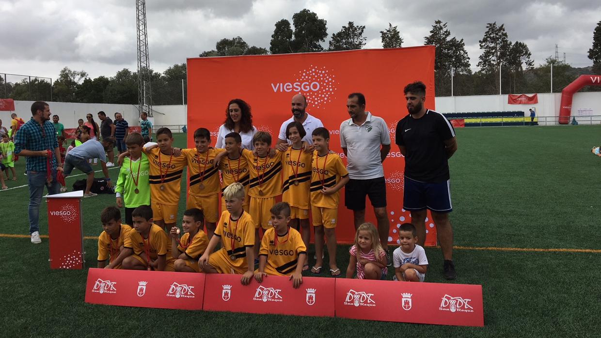 Concluye la VI edición de la Copa Viesgo San
Roque de fútbol 7