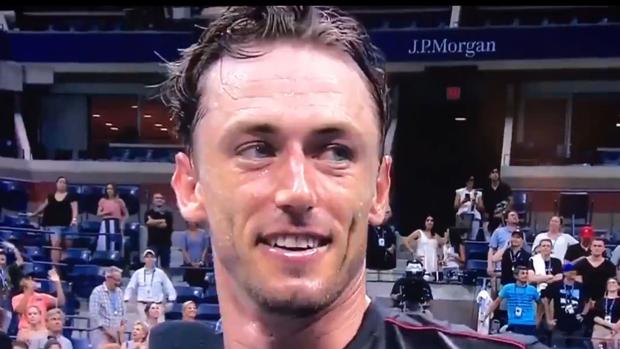 La extravagante preocupación de Millman tras ganar a Federer