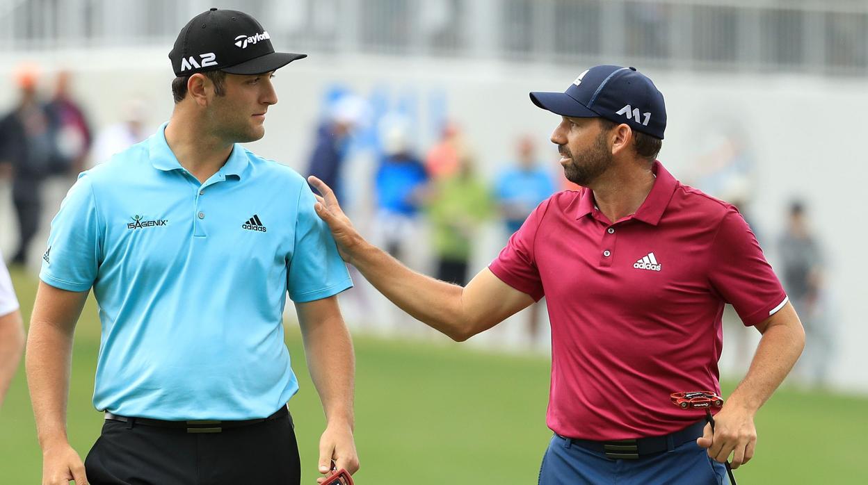 Jon Rahm y Sergio García tendrán la ocasión de jugar juntos a final de mes en París