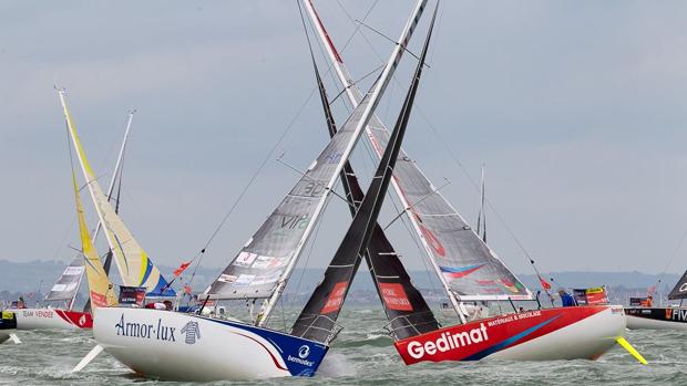 La Solitaire Le Figaro parte de Muros rumbo Les Sables D' Olone