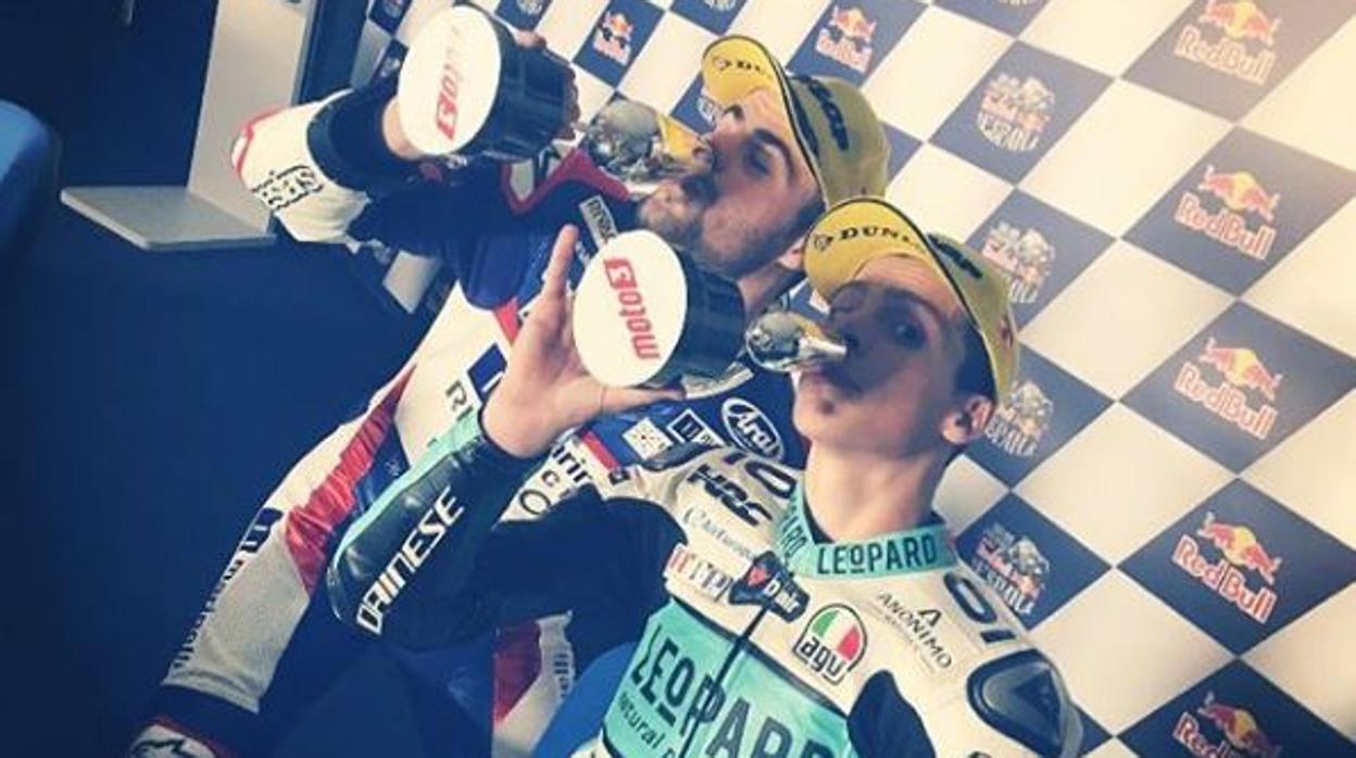 Mir y Fenati, tras una carrera