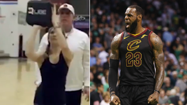 LeBron James estalla contra los balones cuadrados