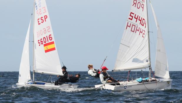 Primera cita de la regata multiclases Semana Abanca en la ría de Vigo