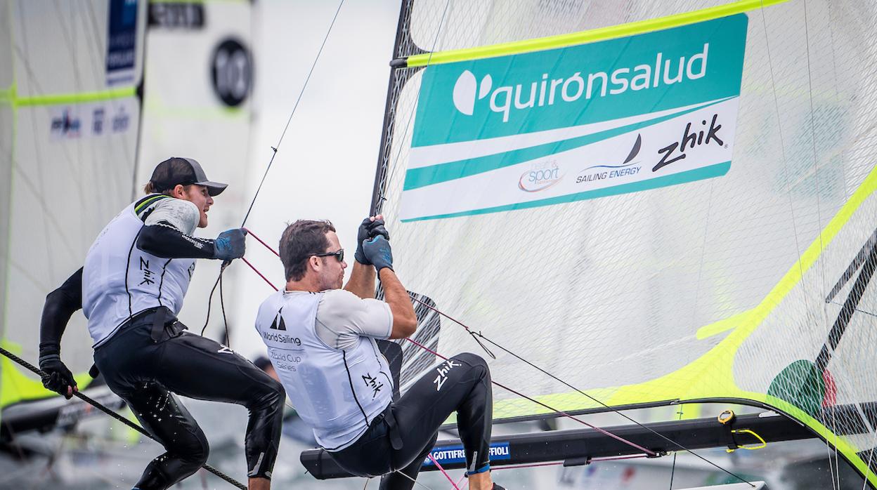 Botín y López-Marra disputarán la regata final de la World Cup de Enoshima