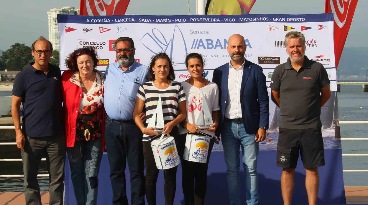 Las campeonas del mundo 2018 Paula y Paloma González le ganaron la partida a los chicos en Vaurien