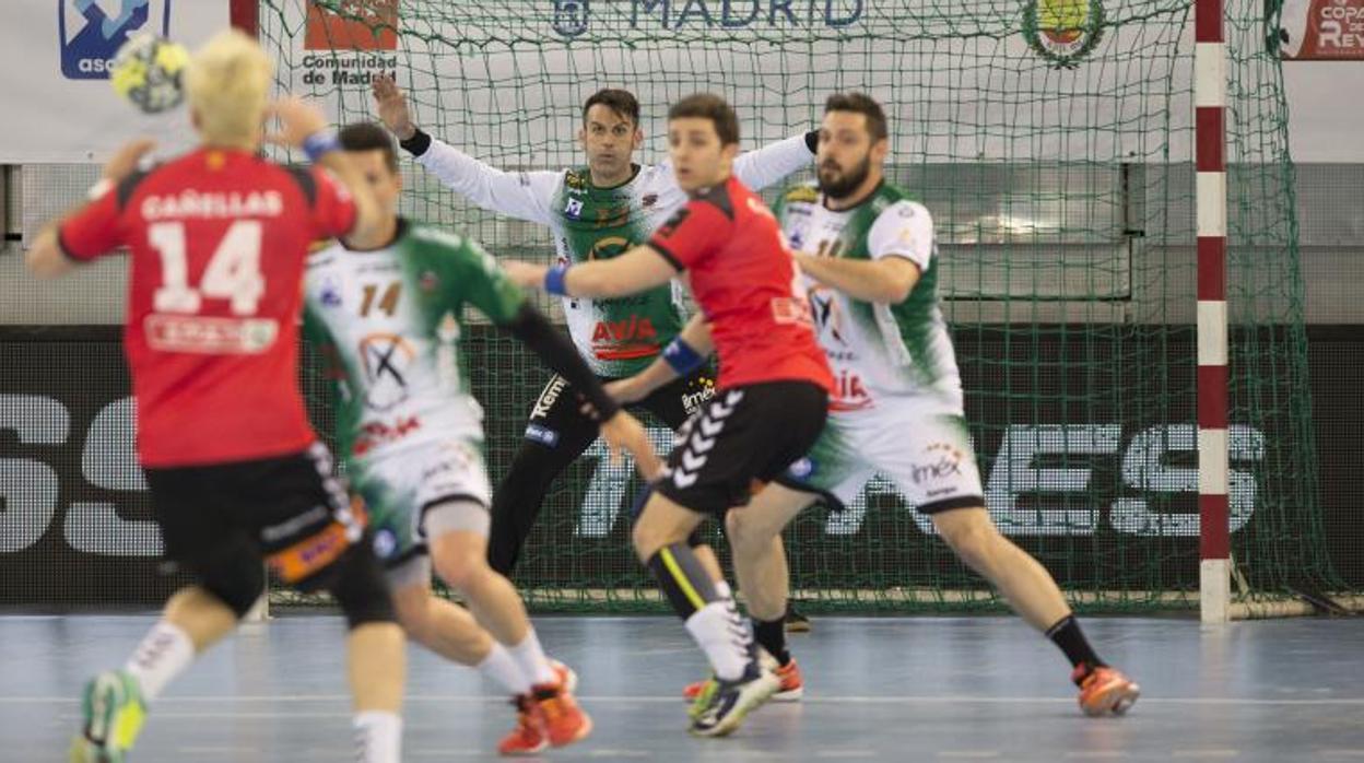 Partido de cuartos de final de la liga ASOBAL 2018 entre el BM Granollers y el Ángel Ximénez