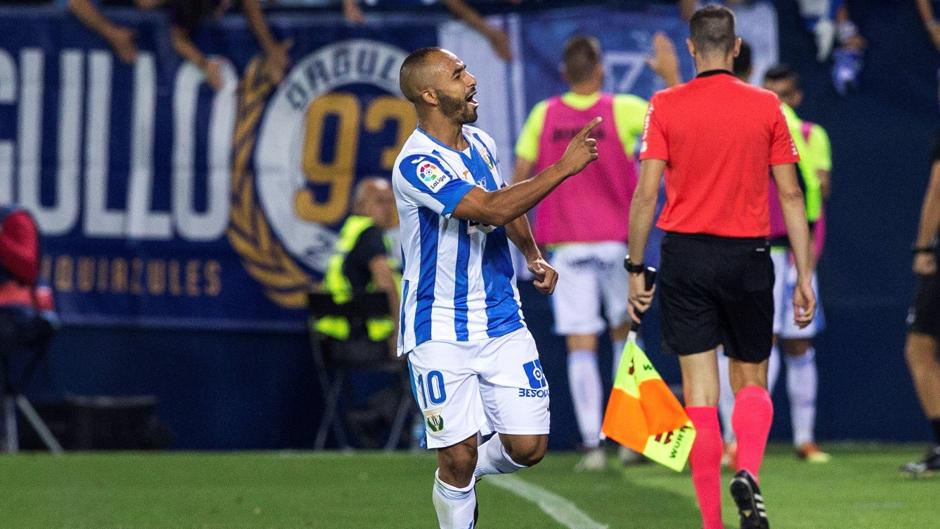 Gol de El Zhar (1-1) en el Leganés 2-1 Barcelona