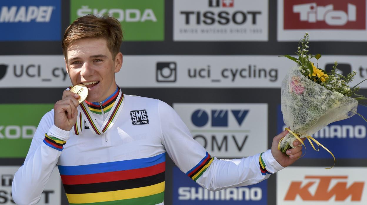 Un exfutbolista belga, campeón mundial de ciclismo