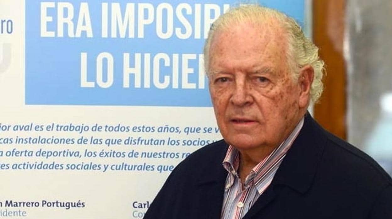 Muere a los 89 años Juan Marrero Portugués, ex presidente del Náutico Gran Canaria