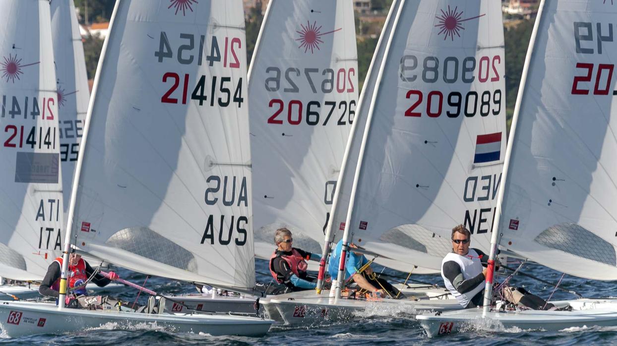 Mónica Azón, primera fémina europea y mejor regatista español de la categoría en el Europeo Master