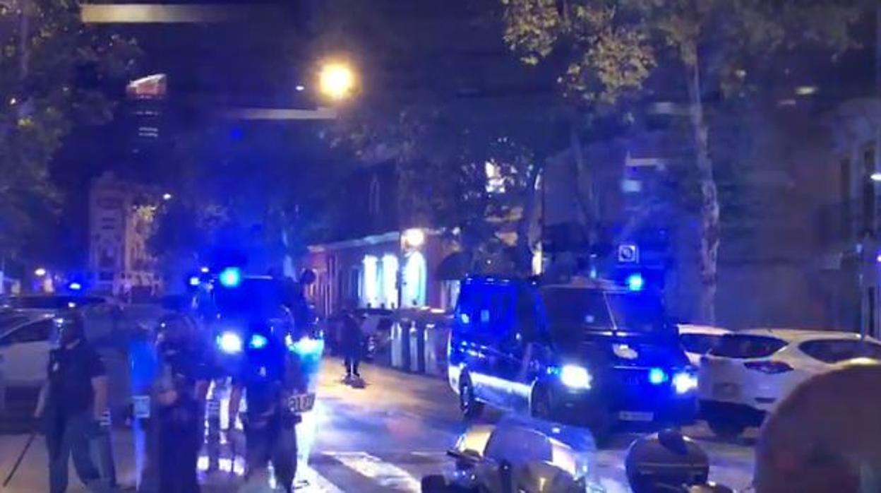 Incidentes con los hooligans ingleses en Sevilla